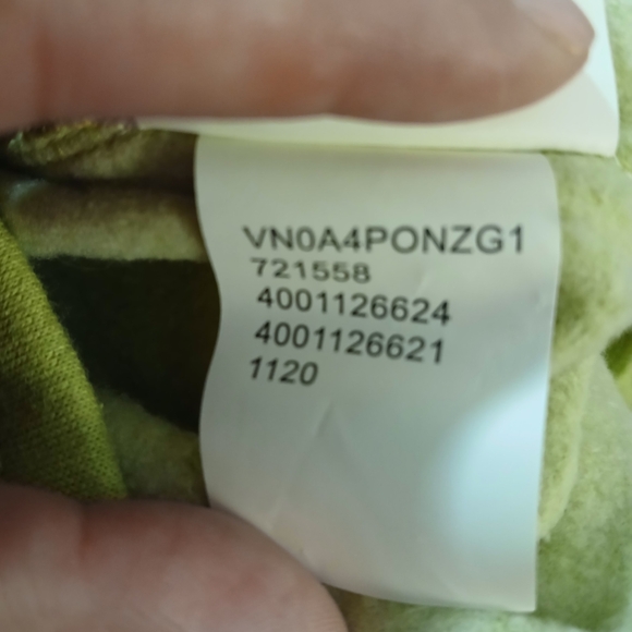 Vans Green and White Tie-Dye Joggers Unisex XL Sweatpants Thick Heavy NWT - Picture 16 of 16